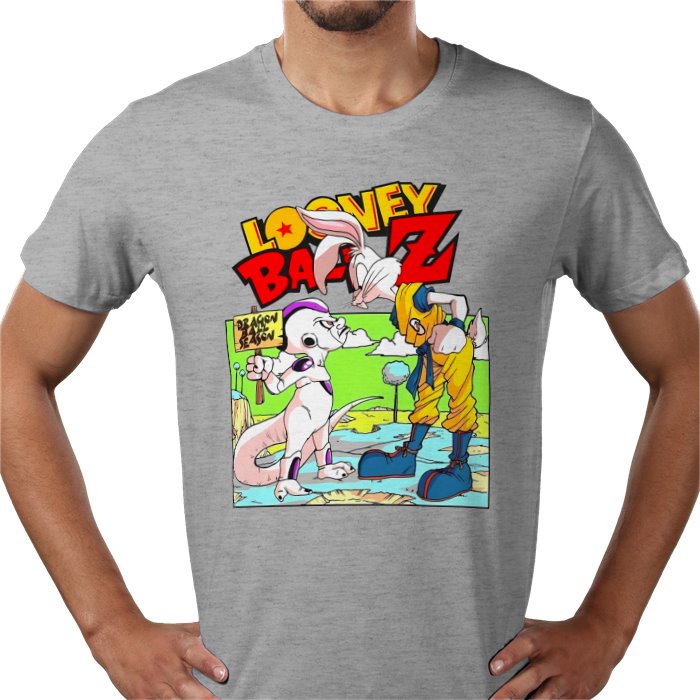 Looney Tunes x Dragon Ball Z Parody T-Shirt