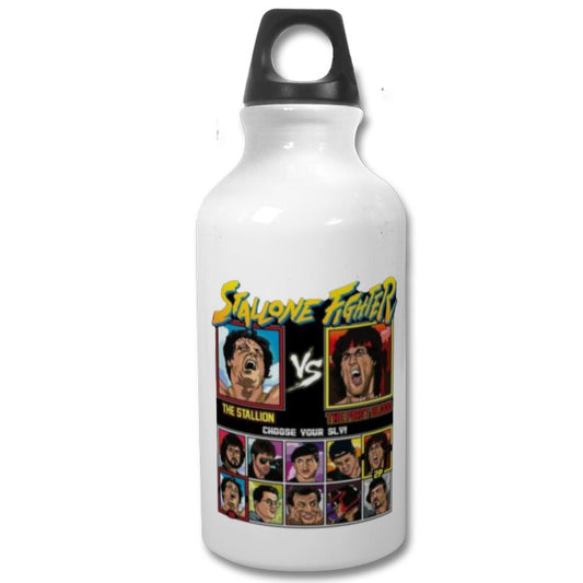 Sylvester Stallone & Street Fighter - Stallone Fighter Water Bottle