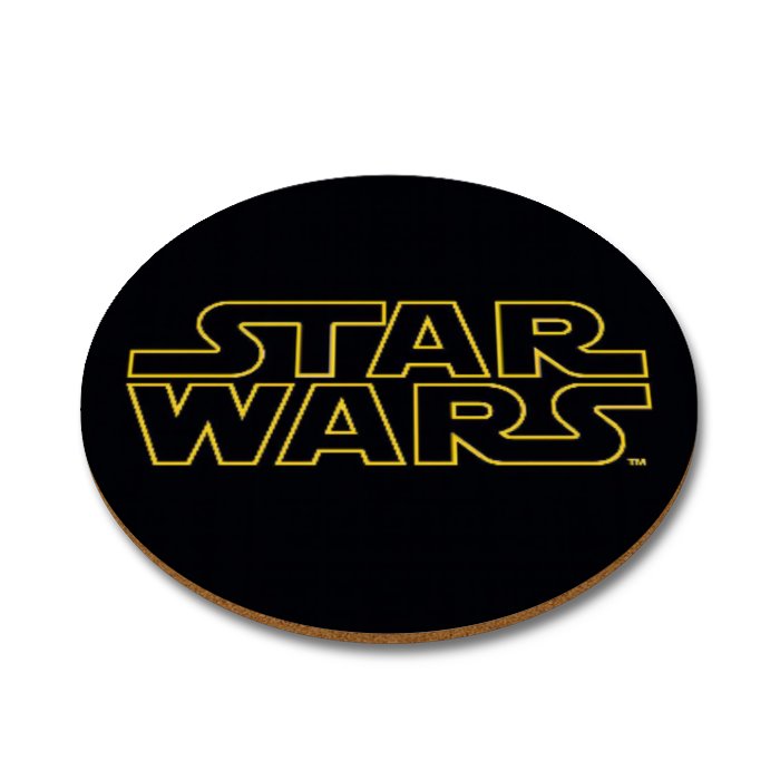Star Wars Logo Round Coasters
