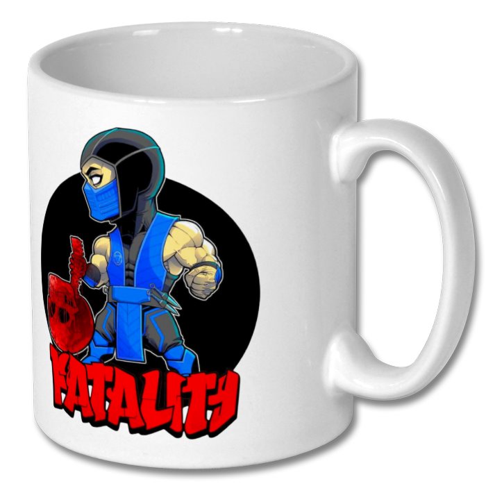 Mortal Kombat - Sub Zero Fatality Mug