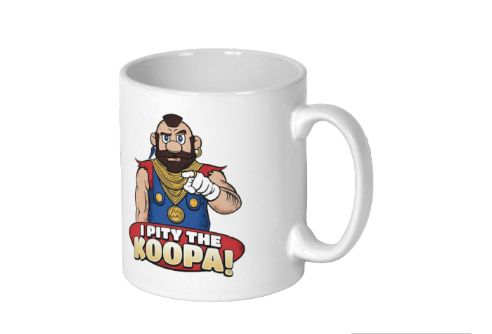 The A Team & Super Mario Bro's - I Pity The Koopa Mug