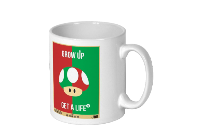 Super Mario Bro's - Get A Life Mug