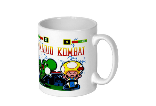 Super Mario Bro's & Mortal Kombat - Mario Kombat Mug