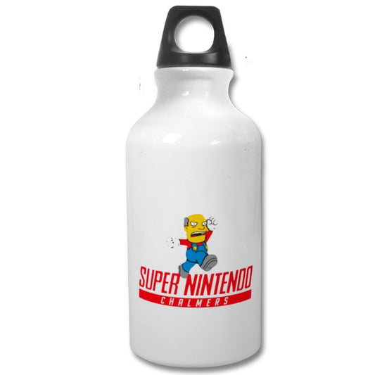 Super Nintendo & Super Mario Bro's & The Simpsons - Super Nintendo Chalmers Water Bottle