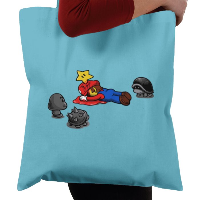 Super Mario Bro's - Game Over Tote Bag