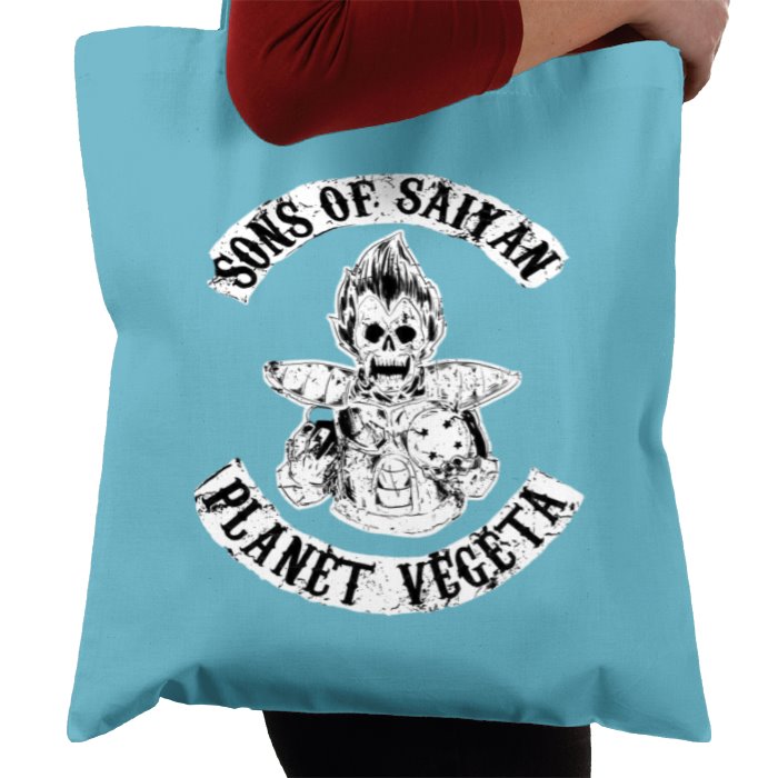Dragonball Z x Sons Of Anarchy - Sons Of Saiyan's Tote Bag