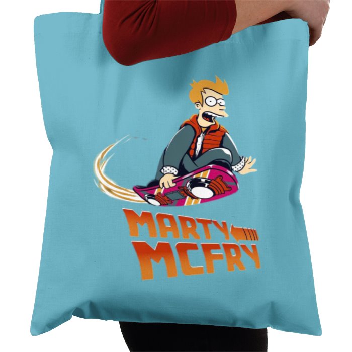 Futurama x Back To The Future - Marty McFry Tote Bag