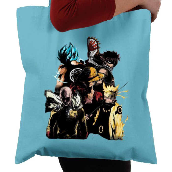 Anime - Heroes Crossover Tote Bag