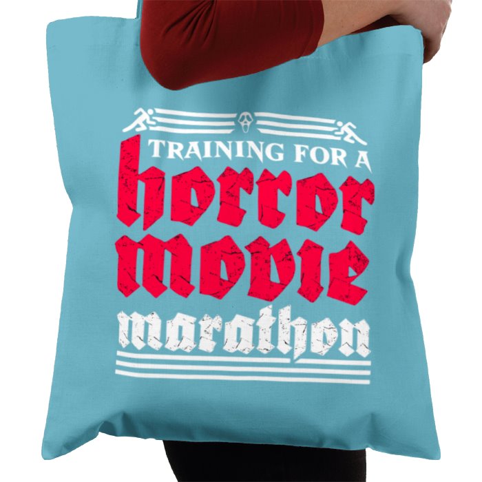 Horror Movie Marathon Tote Bag