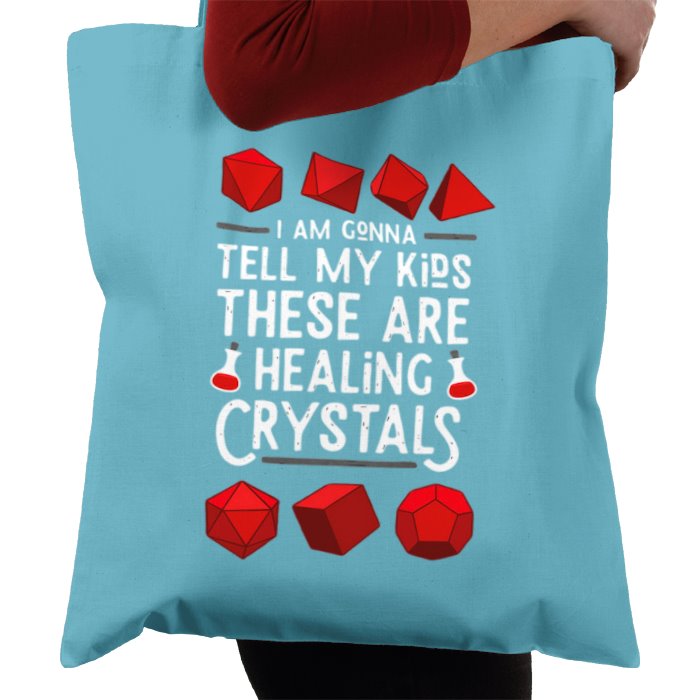 Dungeons & Dragons Healing Crystal Tote Bag