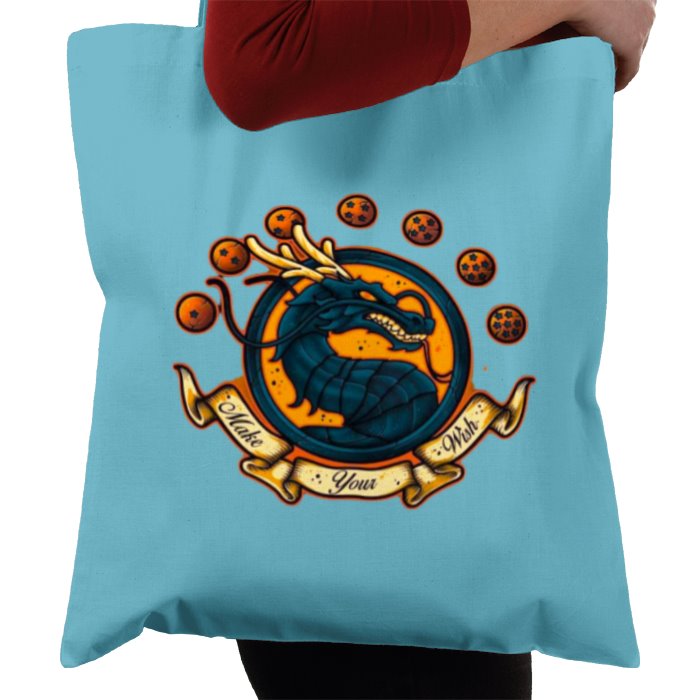 Dragonball Z x Mortal Kombat - Make Your Wish Tote Bag