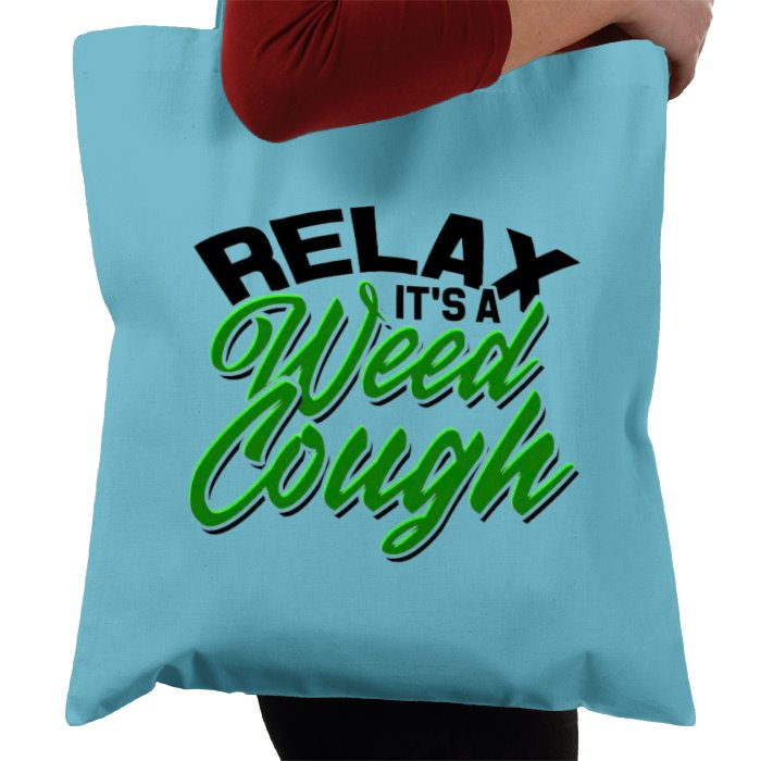 Weed Cough Tote Bag