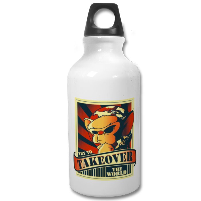 Pinky & The Brain - Takeover Water Bottle