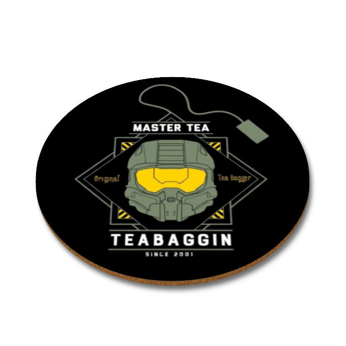 Halo - Master Tea Bagger Round Coasters