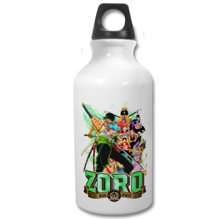 One Piece - Zorro Theme 3 Water Bottle