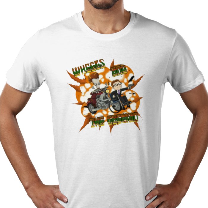 American Dad - Wheels And The Leg Man T-shirt
