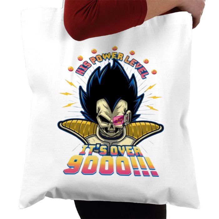Dragonball Z - Its Over 9000! Tote Bag