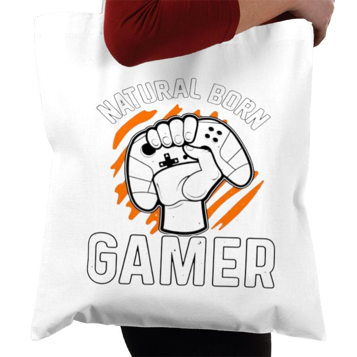 Natural Born Gamer Tote Bag