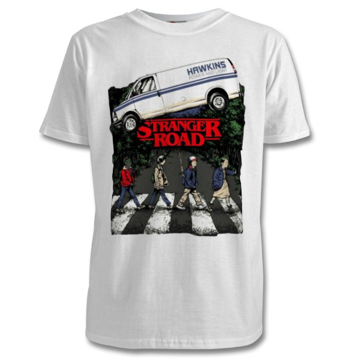 Stranger Things & The Beatles - Abbey Road T-shirt