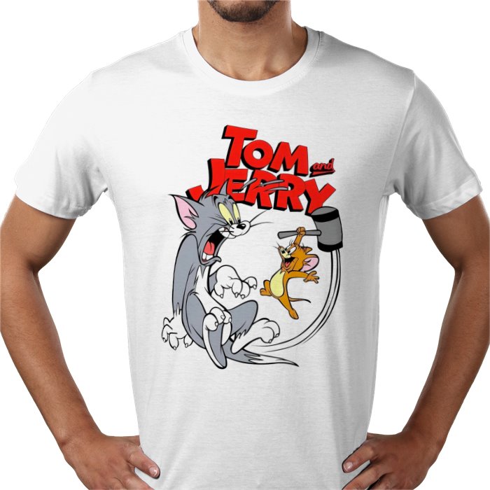 Tom and Jerry Theme T-Shirt