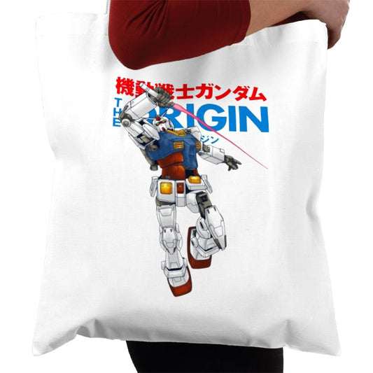 Gundam Wing - Origin Tote Bag