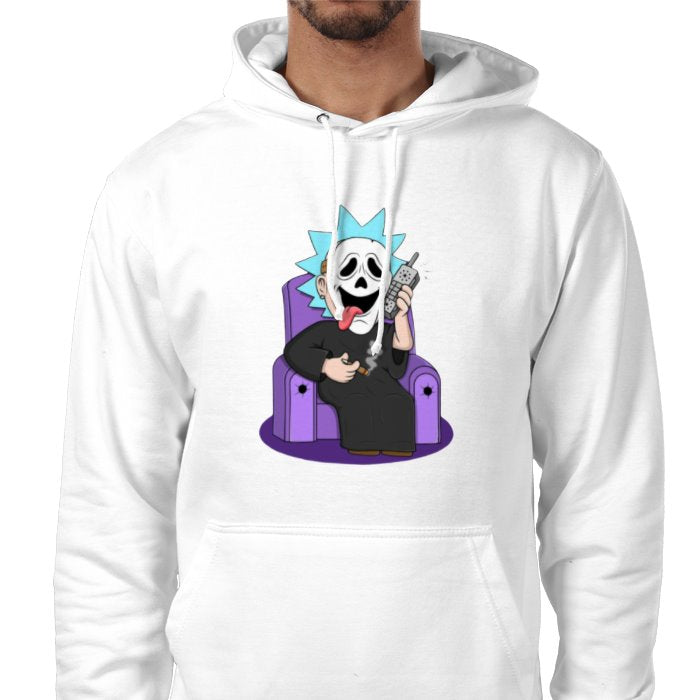 Rick & Morty & Scream - Ghostface Rick Value Hoodie