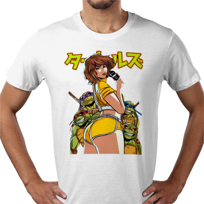 Teenage Mutant Ninja Turtles — April Reporting T-Shirt