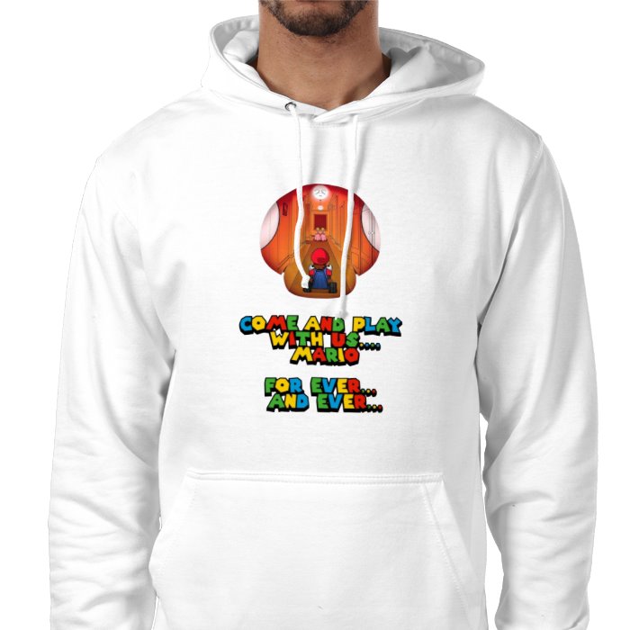 Super Mario x The Shinning - Come Play With Us Value Hoodie