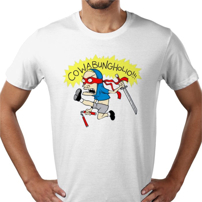 Beavis & Butt Head x Teenage Mutant Ninja Turtles - CowaBungHolio T-shirt