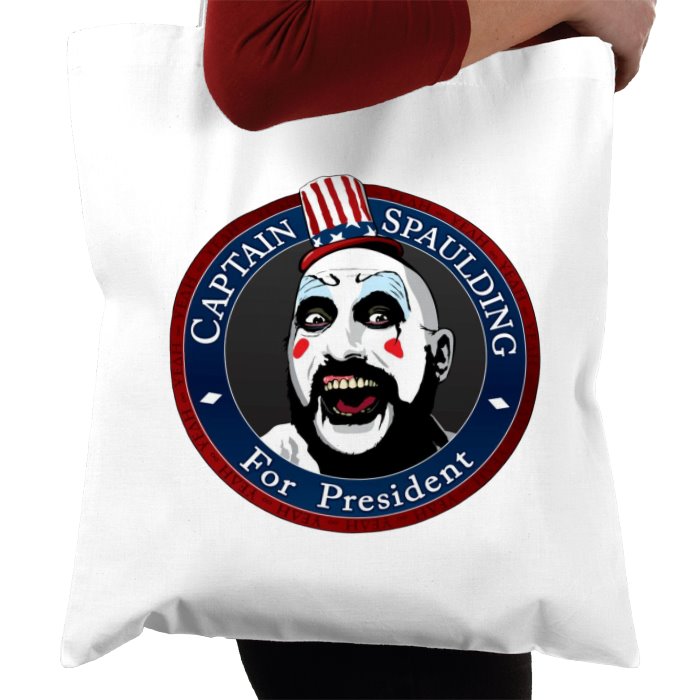 Captain Spaulding For President Tote Bag