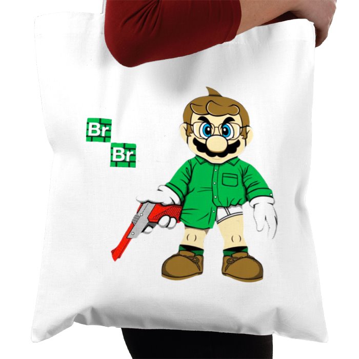 Super Mario Bro's x Breaking Bad - Breaking Bricks Tote Bag