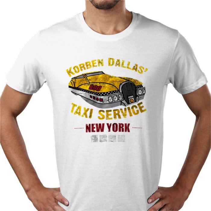 The Fifth Element - Korben's Taxi Service T-Shirt