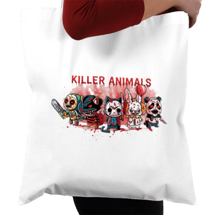 Killer Animals Tote Bag