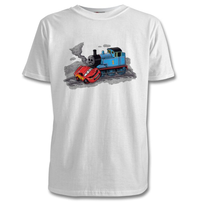 Thomas The Tank Engine & Cars - Cross Crash T-shirt