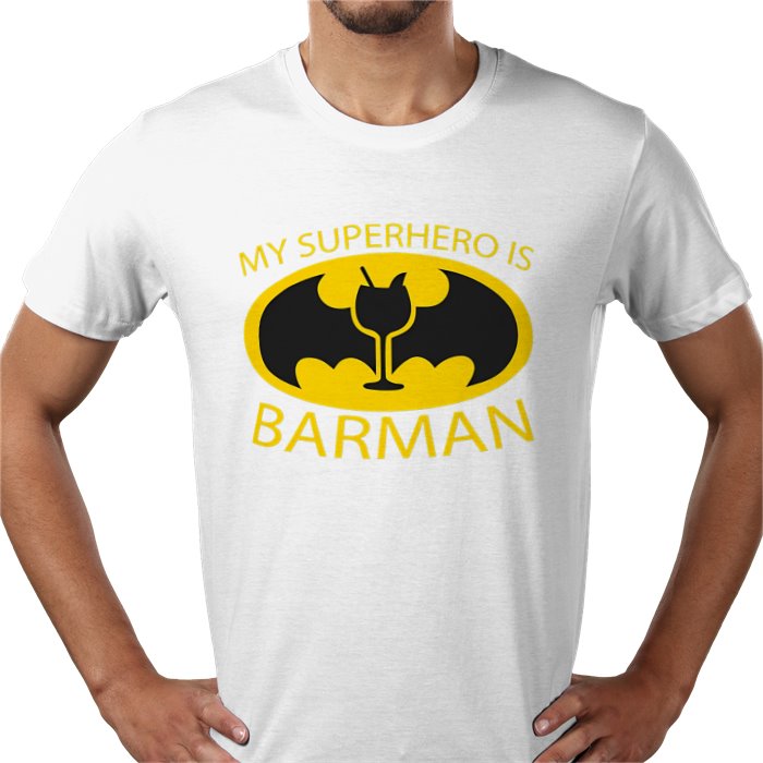 My Superhero Is Barman T-shirt