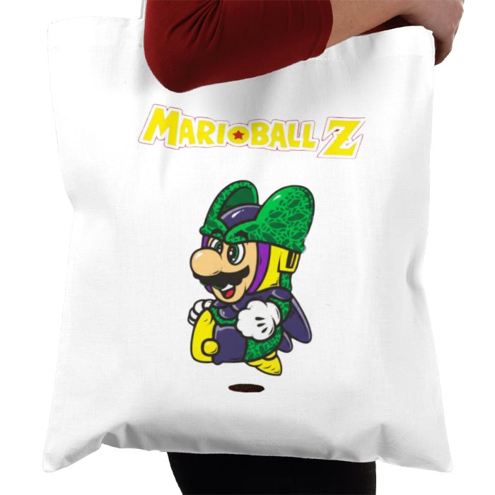 Super Mario Bro's x Dragonball Z - Cell Disguise Tote Bag