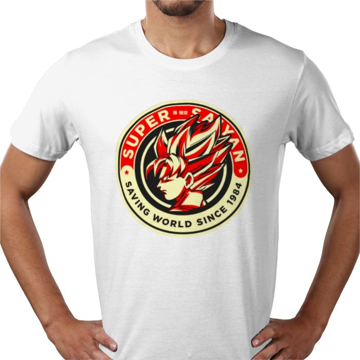 Dragonball Z - Goku Badge T-shirt