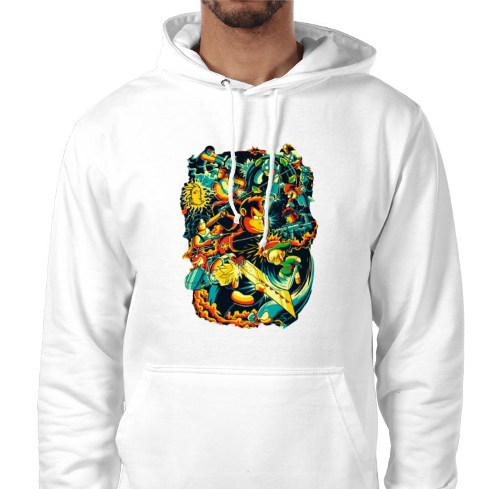 Retro Gamer Collage Value Hoodie