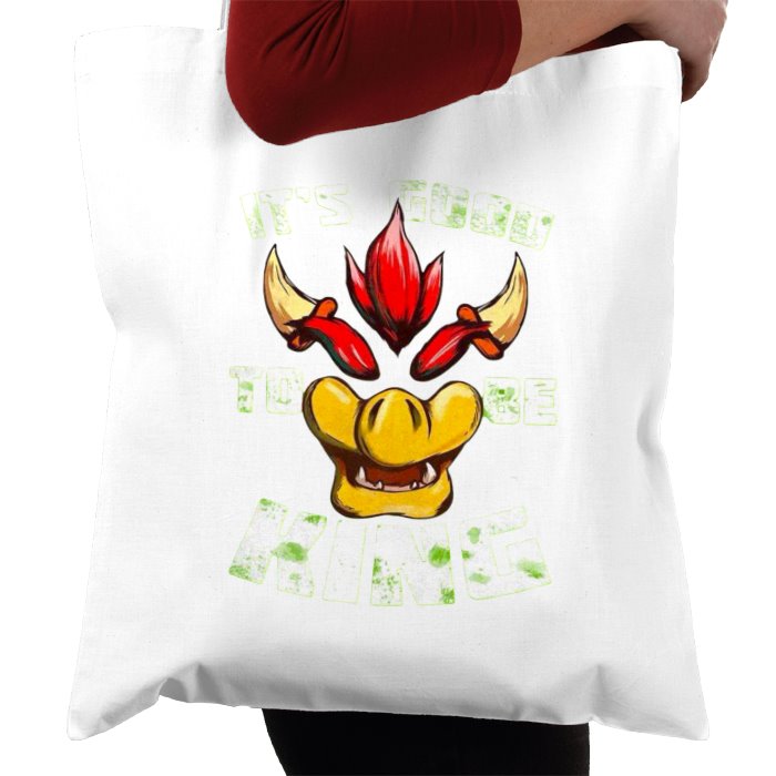 Super Mario Bro's - Its Good To Be King Tote Bag