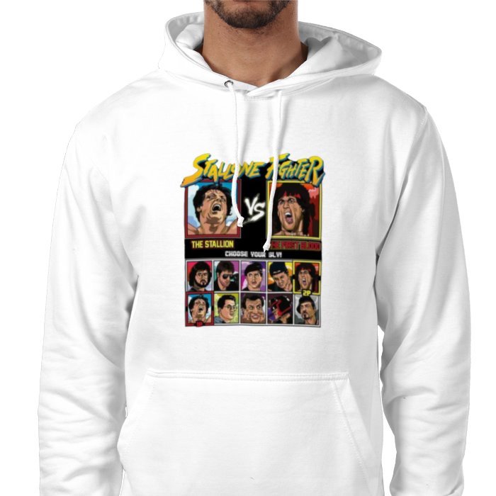 Sylvester Stallone & Street Fighter - Stallone Fighter Value Hoodie