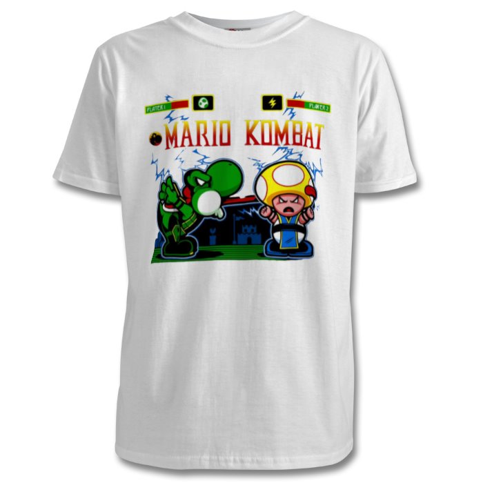 Super Mario Bro's & Mortal Kombat - Mario Kombat T-shirt