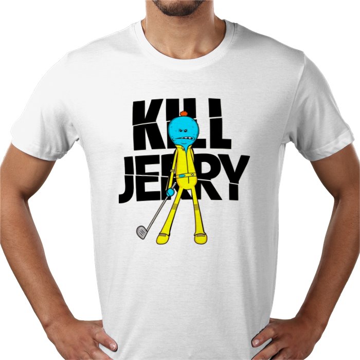 Rick & Morty x Kill Bill Parody - Kill Jerry T-Shirt