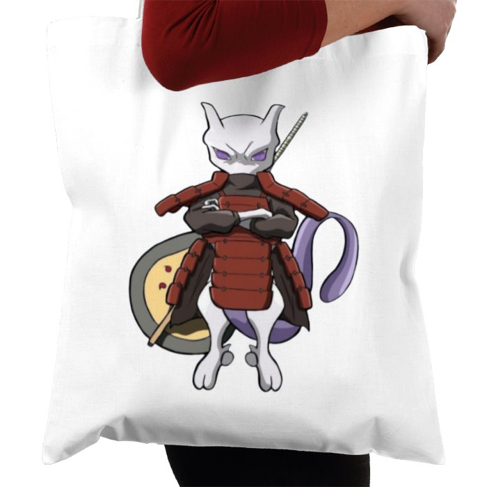 Pokémon & Naruto - Mewto/Madara Tote Bag