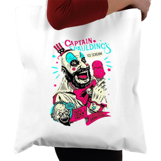 Captain Spaulding Ice Cream Tote Bag