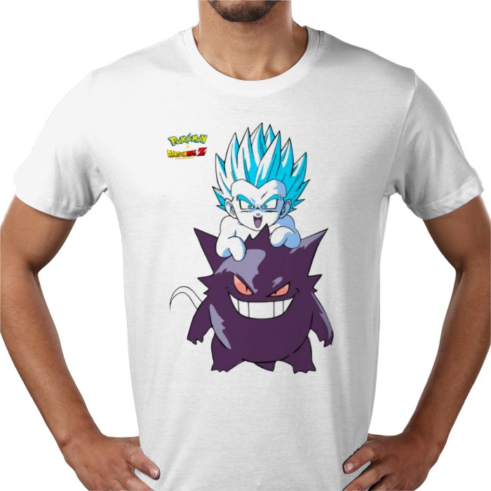 Dragonball Z & Pokémon - Ghosts Combo T-shirt