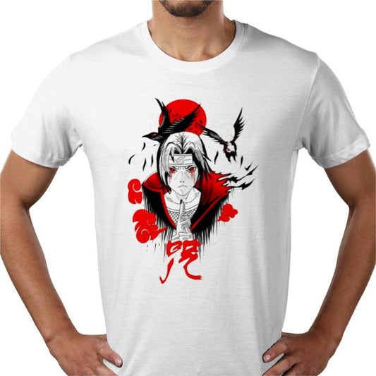 Naruto Uchiha Clan T-Shirt | Sharingan Clan Anime Tee