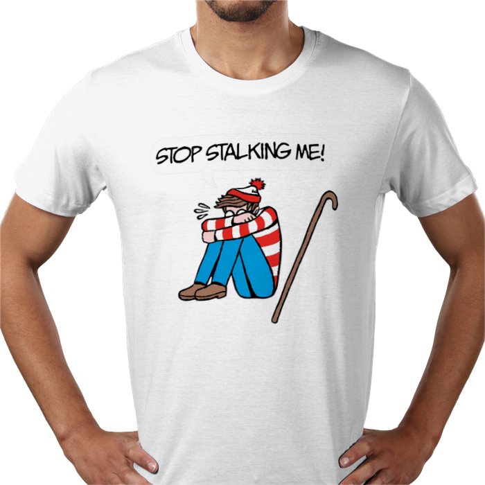 Where's Wally - Stop Stalking Me T-shirt