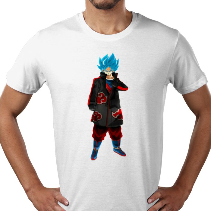 Dragonball Z & Naruto - Goku Akatsuki T-Shirt