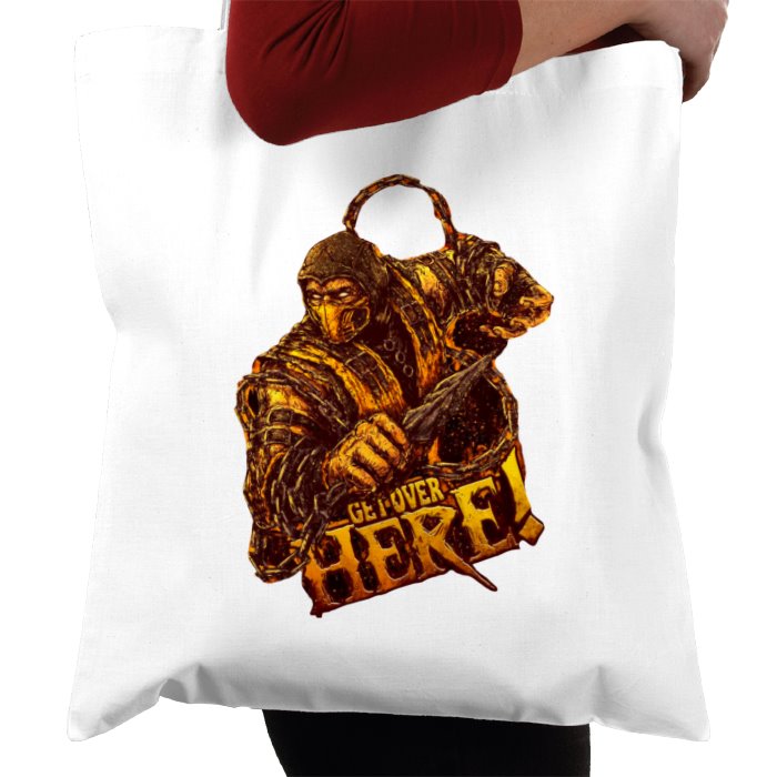 Mortal Kombat - Get Over Here v2 Tote Bag