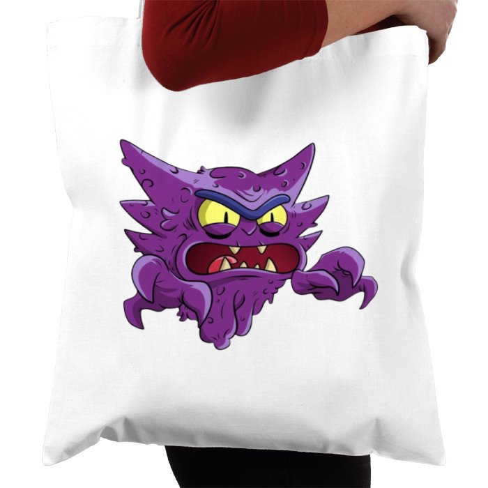 Rick & Morty & Pokémon - Scary Terry x Haunter Tote Bag